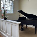 Piano in the sanctuary